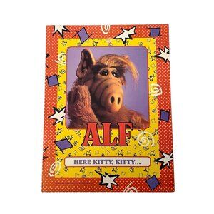 Vintage 1987 Alf “Here Kitty Kitty” Portfolio 2 Pocket School Folder